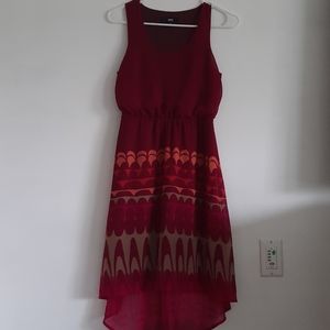 Mossimo high low dress Size Xs